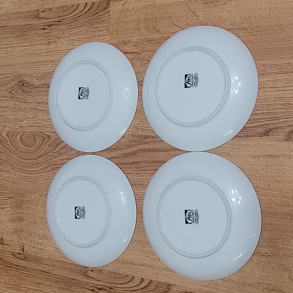 #3 Fashion Manor Solitude Set Of 4 Bread & Butter Plates 6 1/2" - Picture 4 of 5